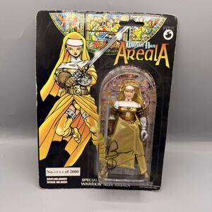 Warrior Nun Areala-Special Gold Action Figure Signed Ben Dunn-Limited Edition